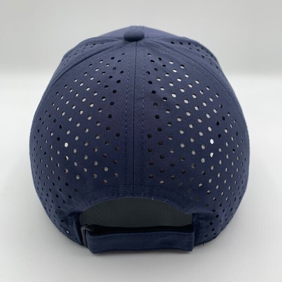 D Husdon Golfwear Mens Navy Blue Mr P Strapback Trucker Hat New - Picture 3 of 5